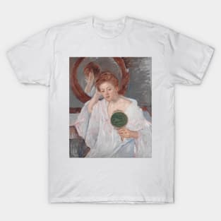 Denise at Her Dressing Table by Mary Cassatt T-Shirt